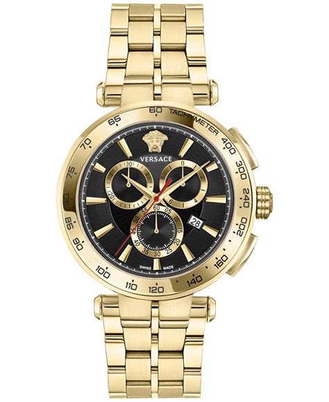 versace aion bi color gold|Versace Men's Swiss Chronograph Aion Gold Ion .